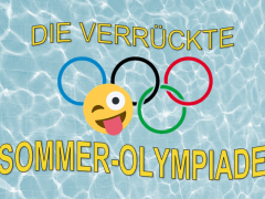 Logo "Die verrückte Sommer-Olympiade"