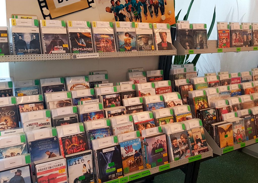 Spielfilme in der Stadtbibliothek
